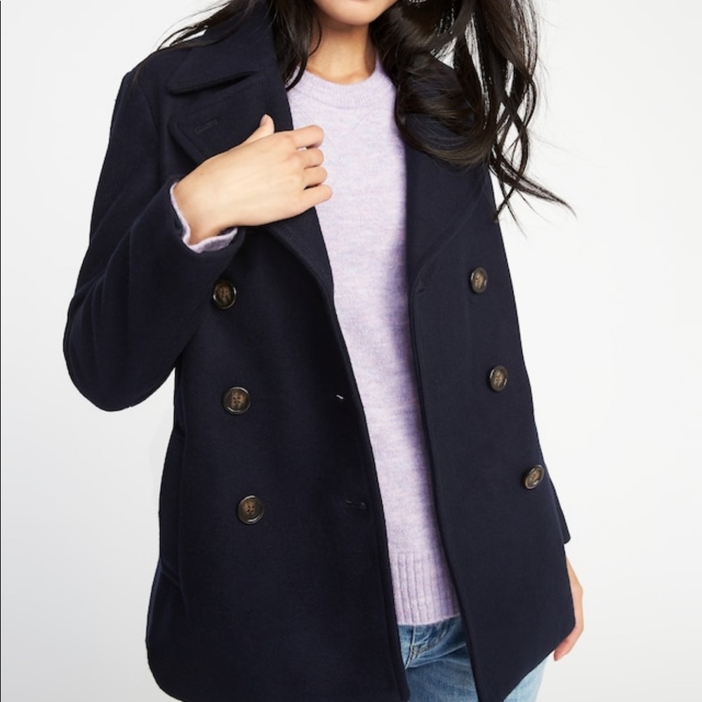Navy Blue Peacoat